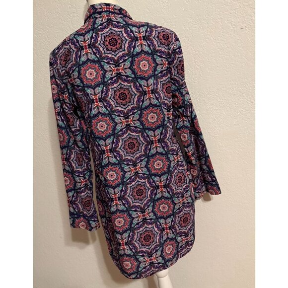 Victorias Secret Women's Long-Sleeve Tunic Sleep Shirt SZ Small Petite Comfort - Picture 2 of 4